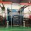Three rotational molding machine manufacturing seesaw