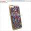 electroplating beautiful stone and diamond funky mobile cell phone case for oppo r7s r831k n1