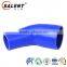 high temperature 54mm to 48mm blue 45 degree heat resistance silicone reducer elbow hose silicone rubber hose