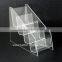 wholesale Clear Acrylic Magazine Holder with muti Pockets