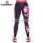 New Women Printed Leggings Cute Raccoon Leggins High Elastic Fitness Sport Pants