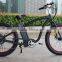 City Cruiser 48V13ah All Terrain 4.0 Inch Wide Fat Tire 500W Beach Cruiser Electric Bike