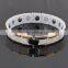 Women's Jewelry Girl's White Ceramics Healthy Magnetic Ceramic Bracelets