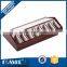 Hot sales with reasonable price wooden belt display,8 layers display belt display property