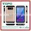 Soft tpu pc cell phone cases wallet credit card slot smartphone case smart cover case for Samsung galaxy s6 S7 edge note 3 4 5 7