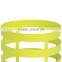 Yellow Hot selling small cheap glass Candle Holder