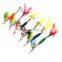 18CM 77g hard fishing spinner bait artificial blades for metal bass fishing lure spoon dressed treble hooks