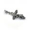 316l stainless steel mens snake pendant biker cross new design pendant Guangzhou high quality pendant