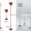 Adjustable /flexible Arc Floor Lamp With Marble Base And Fabric Shade Modern lamps