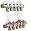 menred floor water heating manifold for underfloor heating system