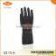 natural latex black industrial rubber gloves