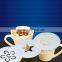 Stencil of cappuccino