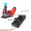 All-in-one 12 Slots Video Game Disc Storage +Space-saving Vertical Stand + Cooling Fan+ Dual Controller Charging Station For PS4