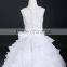 FG25 Latest Full-Length Ball Gown White Lace Flower Girl Dress Patterns For 5 7 Year Olds Girls
