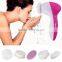 2016 New Arrival 5 In 1 Face Massager Rotating Electric Facial Cleansing Brush