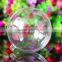 High Quality Plastic Transparent Xmas Ball (Colorful transparent)