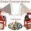 wood chipper firewood machinery cut long wood into short part