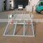 Hot dipped galvanized 8x5ft Utility ATV Trailer ramp trailer