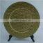 High Quality cheap elegant charger plate gold charger for party