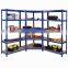 metal steel MDF shelf corner storage rack
