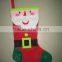 BSCI Hot selling Christmas stocking for decoration