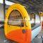 customized outdoor fast food kiosk with stainless steel kitchen