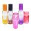 15ml Round Colored Transparent Glass Roll on Bottles, Essential Oil Bottle With Plastic Cap