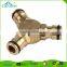 New arrival 1/2" quick connector 3 way hose coupling