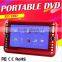Portable Full 1080P HD DVD Player 9Inch DVD/CD Player With Game/FM/TV Turner Multi Media EVD Player For Sale
