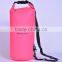 High quality durable 500D PVC waterproof bag ocean pack dry bag with shoulder strape for outdoor camping