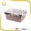 OEM design eco-friendly kitchen big bread empty fruit plastic storage basket