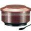 Plastic Wooden Painted Japanese ABS Rice Stocker with Rice Paddle Rice Container