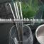 Bent Stainless Steel Long Cool Drinking Straw 4pcs/Set Curved Metal Straw