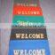 Welcome Logo Pvc Coil Door Mat