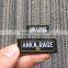 2017 Custom 50d High Definition Clothing Woven Labels With High Quality