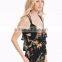 MGOO Wholesale Ladies Fancy Sleeveless Tops Made From 100% Polyester Chiffon Casual Sexy Crop Tops