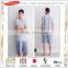 Solid Breathable Cotton Summer Sleepwear Mens Pajama Set
