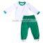 2017 Solid Tops & Pants With Buttons Kids Clothing Girls and Boys Outfits Baby Pajamas