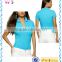 Plain fit mercerized summer cotton girls xx golf shirts