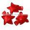 Aluminium Foil Balloons Party Decoration Star Red