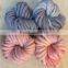 Popular Super chunky yarn in knitting blanket with big loop