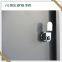 wide white 1 door iron locker with hanging rod