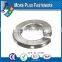 Made in Taiwan Bright Blue Zinc Stainless Steel Spring Standard Medium Split Lock Washer