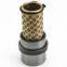 Shouldered ball bearing guide bushes with collars