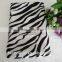 Super soft cotton custom zebra-stripe print beach towel