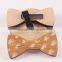 Wooden Bow Tie Novelty Men's Gifts Wood Wedding Wood Tuxed Bowtie Necktie
