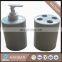 Sublimation ceramic products Soap Dispenser and ceramic toothbrush holder for sublimation, Family sharing equipment.
