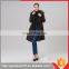 Plain Color Top End Women Stylish Winter Coats Ladies Long Coat Design