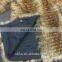 Factory wholesale winter warm long style knitted thick real red or silver fox fur coat for women