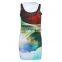 100 cotton fabric for tank top / stringer tank top custom